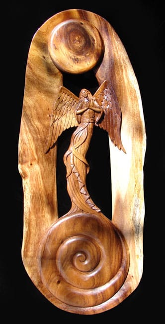 Divine Mother, 21" x 50"