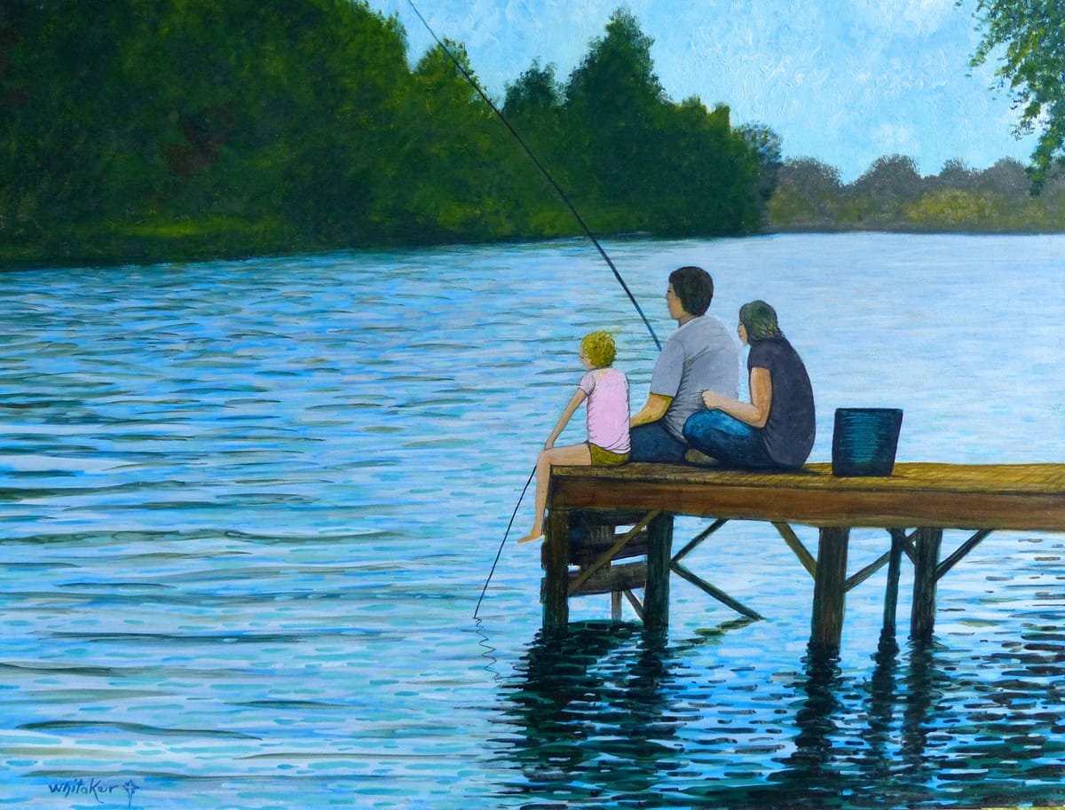 Fishing off the Pier